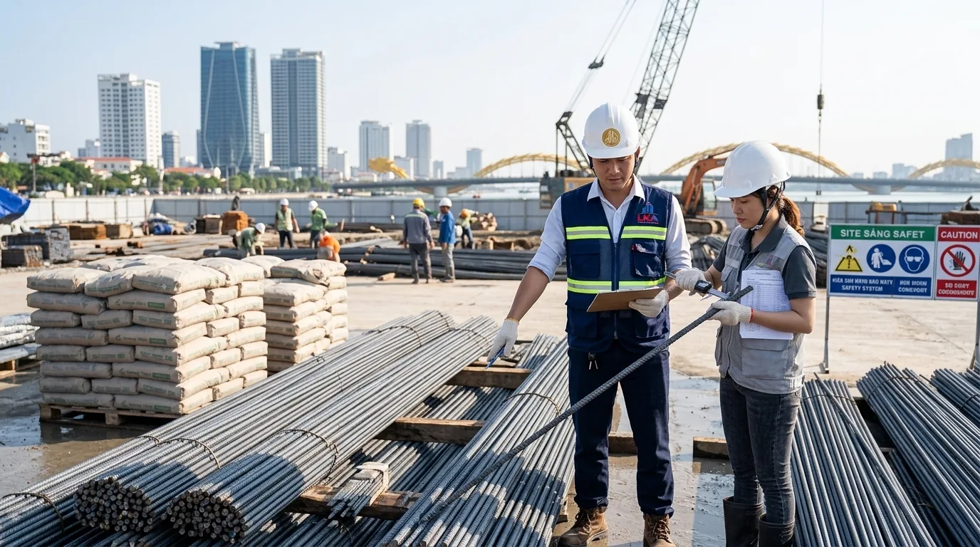 Kinh Nghiệm Chọn Vật Liệu Xây Thô: Thép, Xi Măng, Cát, Đá Đạt Chuẩn