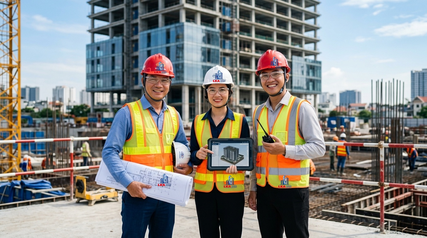 Đội ngũ kỹ sư LKA Construction